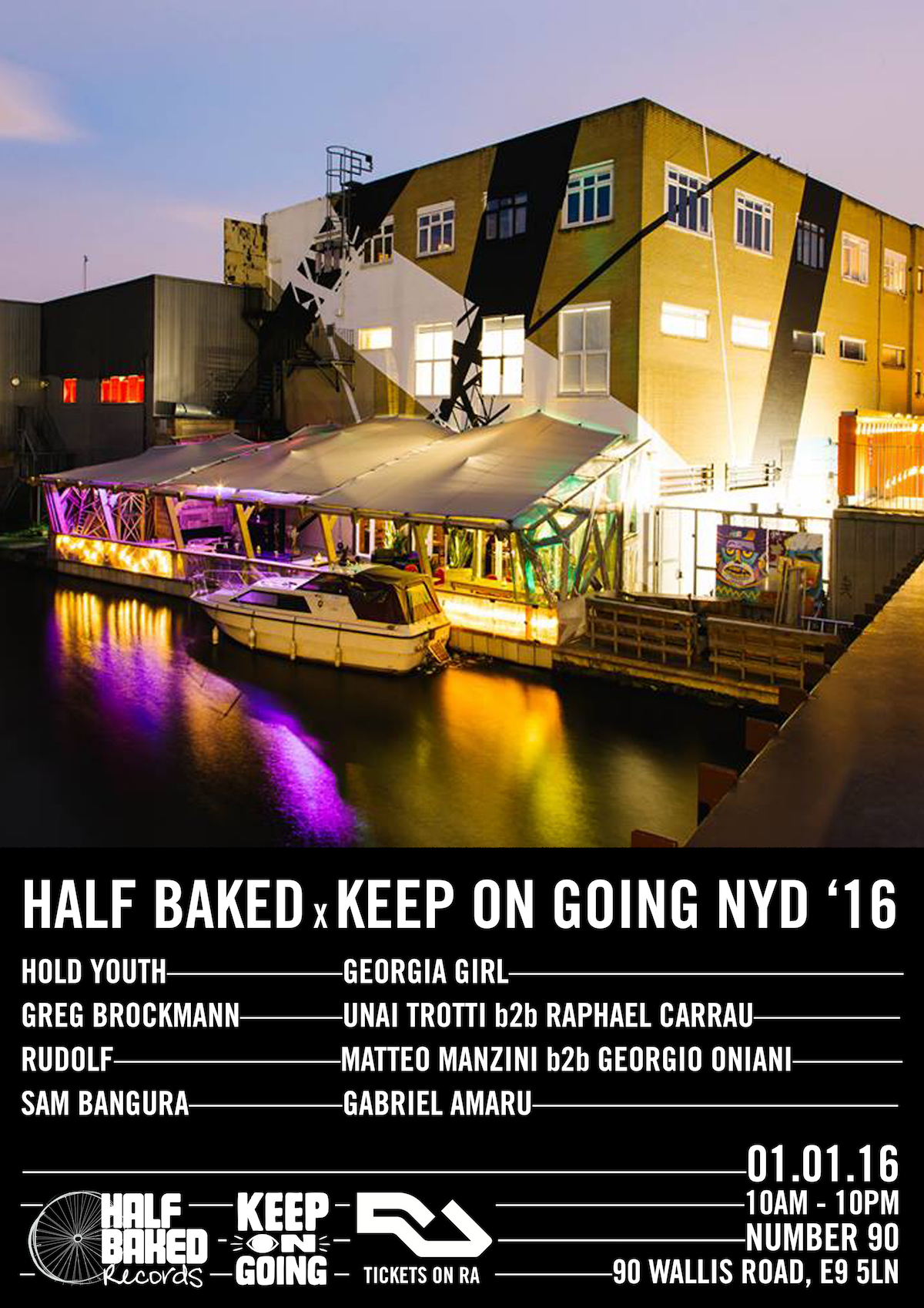 Half Baked x Keep On Going NYD ’16